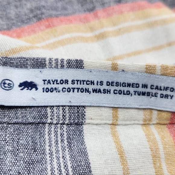 Taylor stitch striped shirt. - Picture 4 of 6